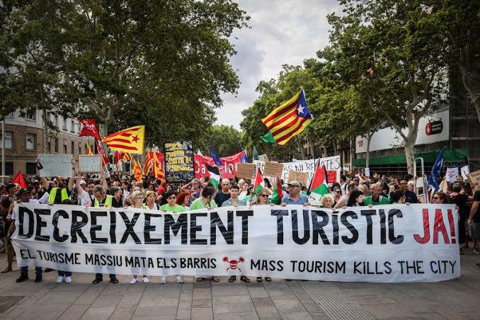 anti-tourism protests Europe