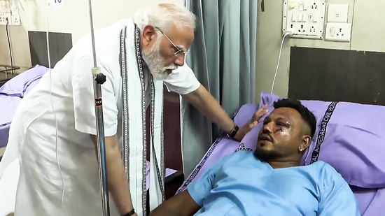 Air India crash survivor