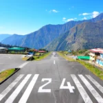Dangerous airport - lukla airport Nepal