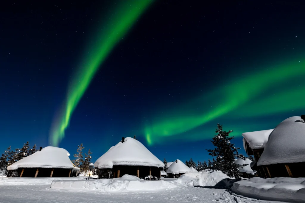 Lapland northern lights