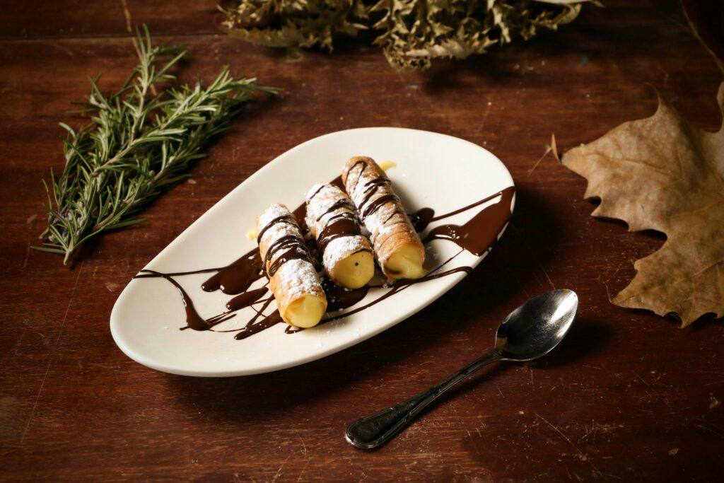 fresh cannoli- Sicily