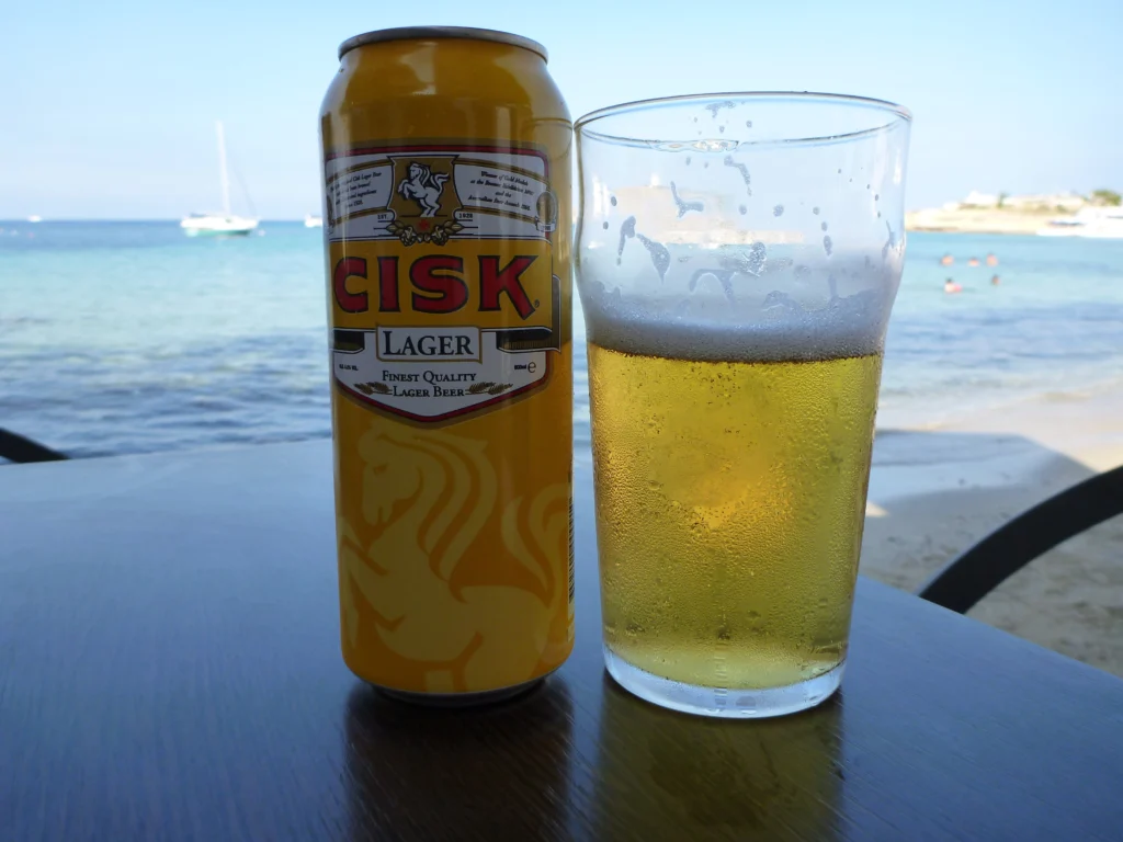 Cisk Beer
Photo: Wikimedia Commons