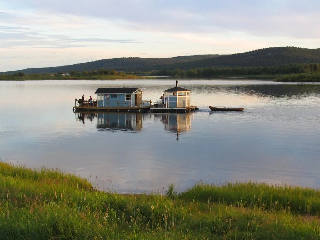 Floating Sauna