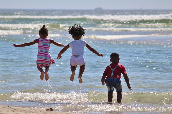 children on vacation