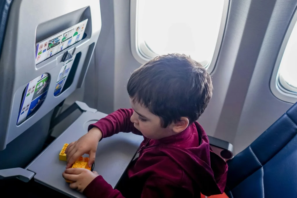 Flying with toddlers