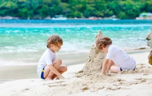 Kid friendly beaches