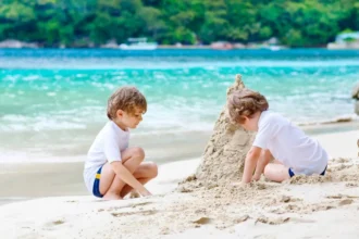 Kid friendly beaches