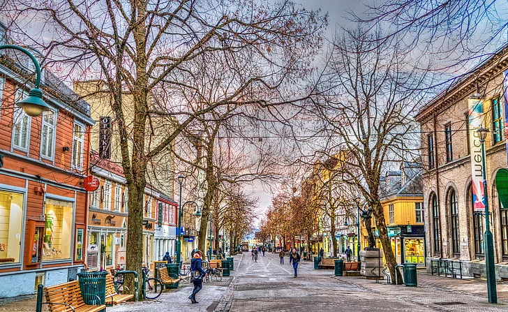Photo : pickpik | Trondheim Norway Street