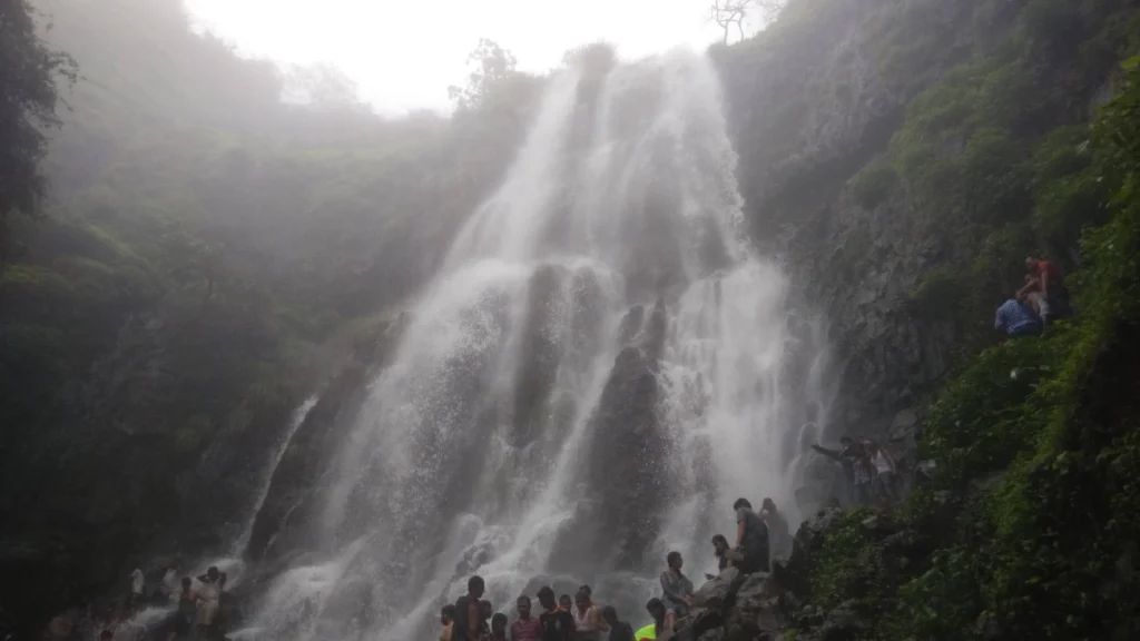 Amboli Waterfalls during monsoon