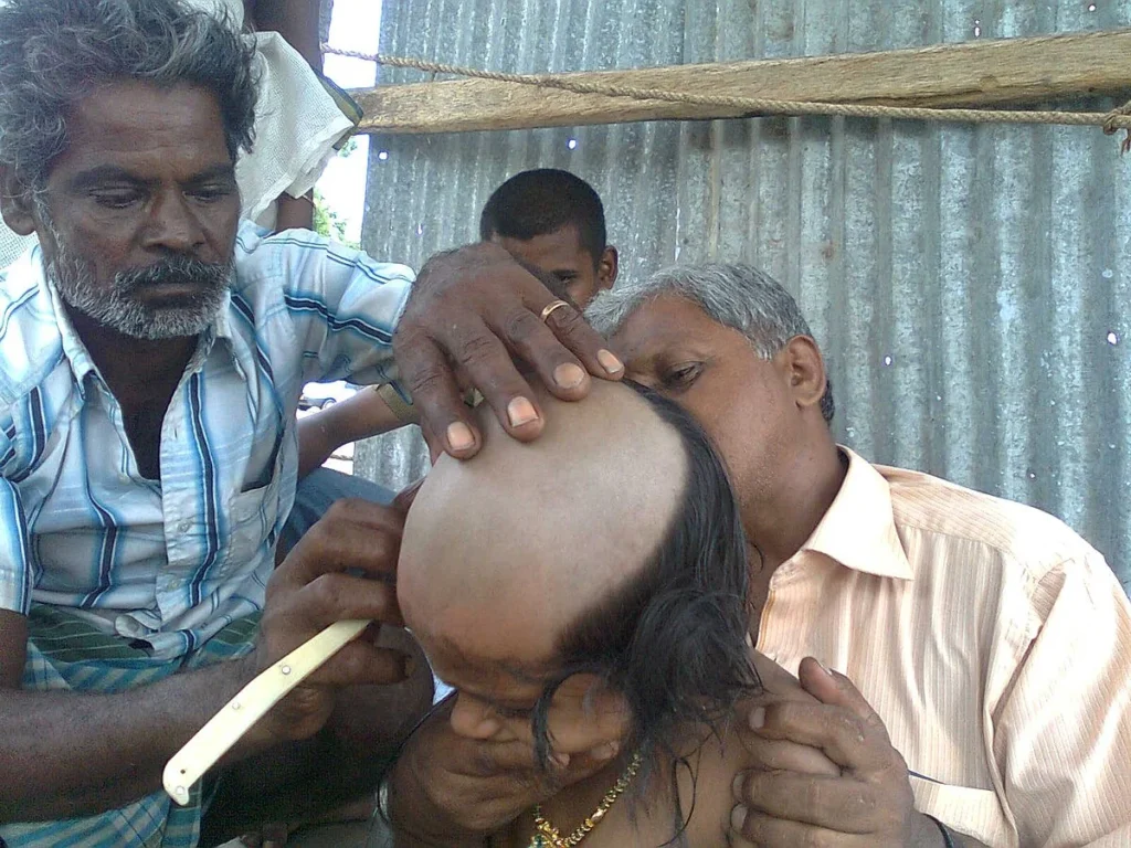 Tirupati Balaji-Hair Donation