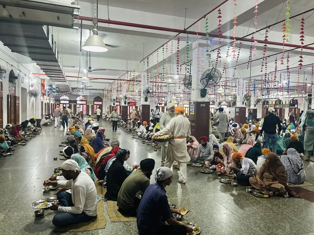 Langar at Golden Temple
