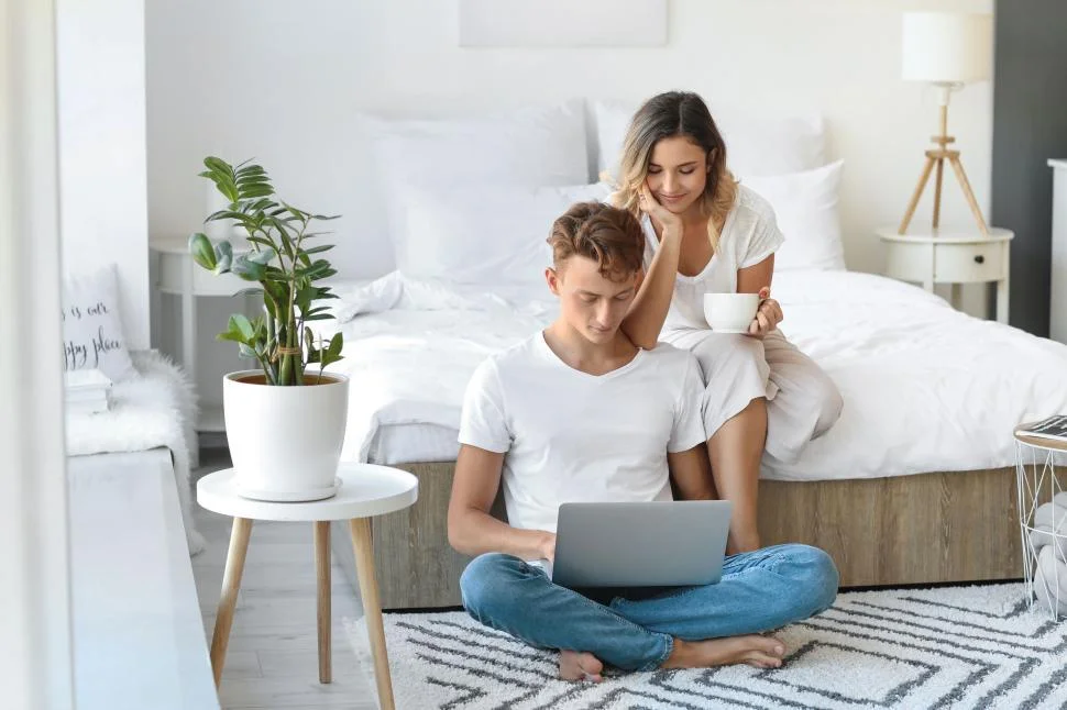 Couple Communicating