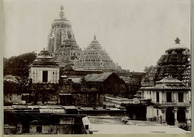 Jagannath temple Puri in the 1890s