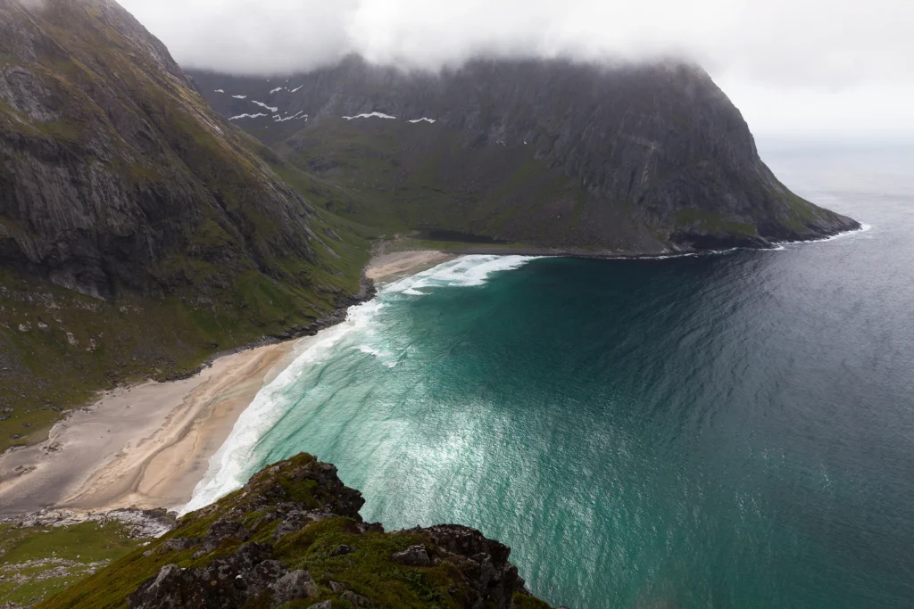 Hike Ryten & Kvalvika Beach