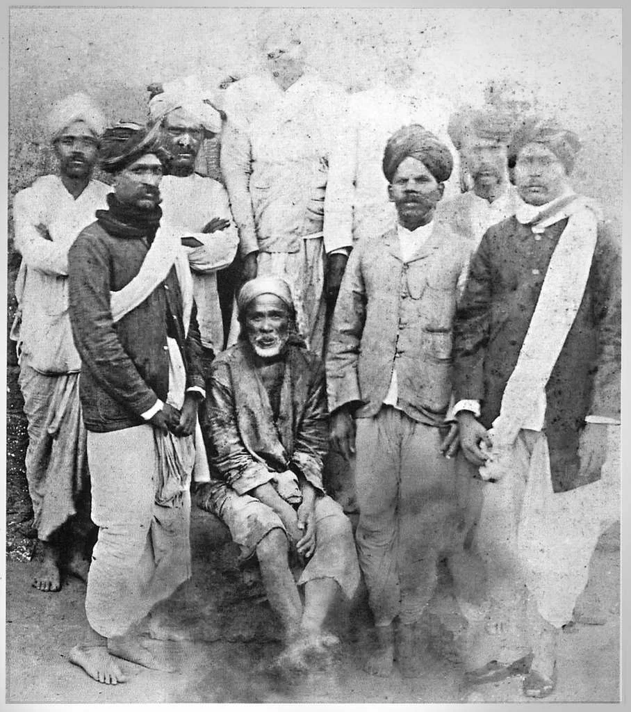 Sai Baba with Devotees