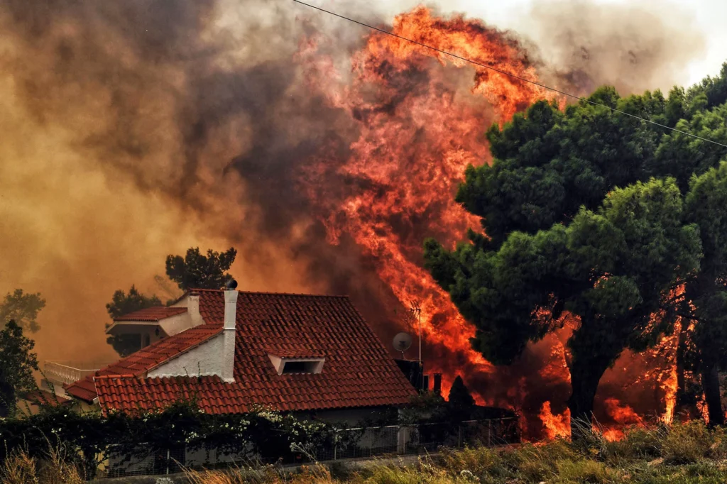 Greece Wildfire