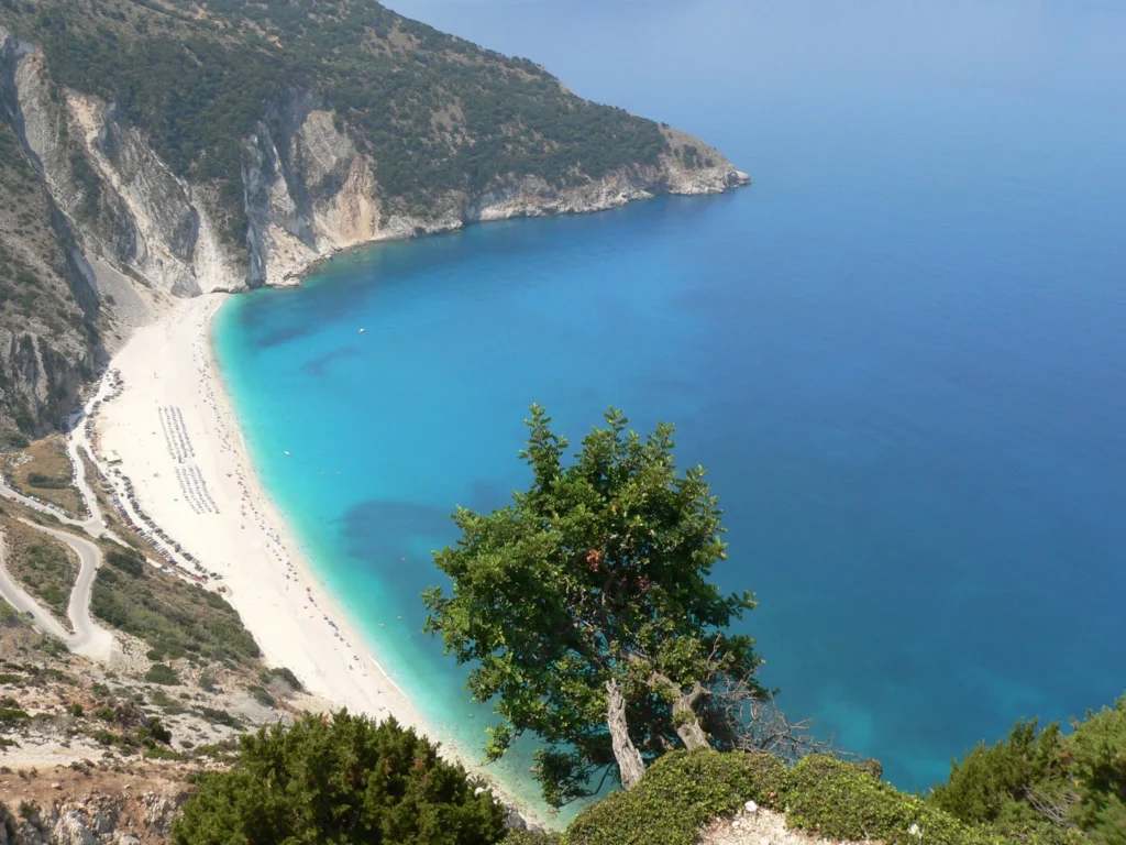 Myrtos Beach, Kefalonia- Best beaches in Europe