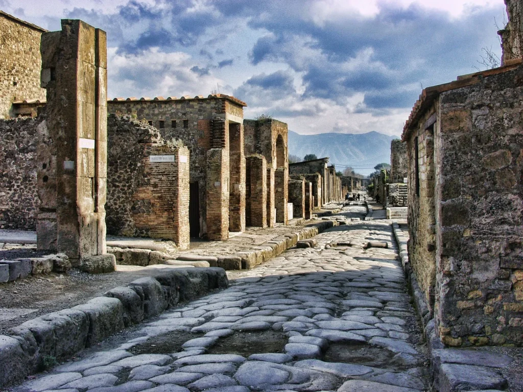Pompeii, Italy- tourist mistake