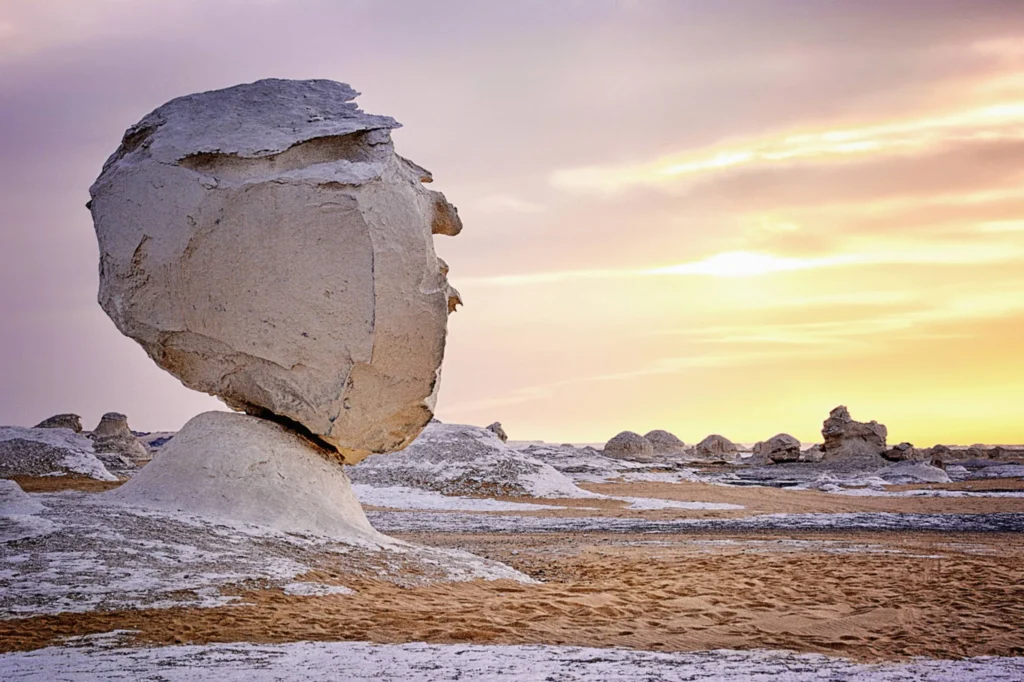 White desert egypt