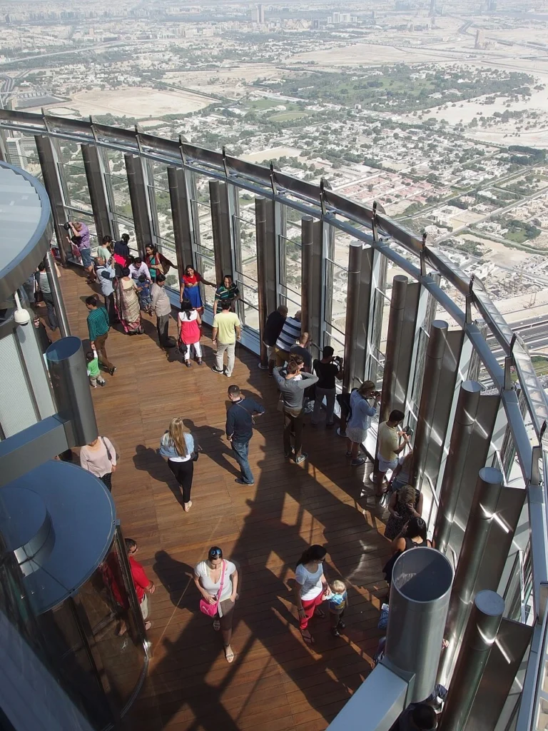 124th floor of Burj khalifa