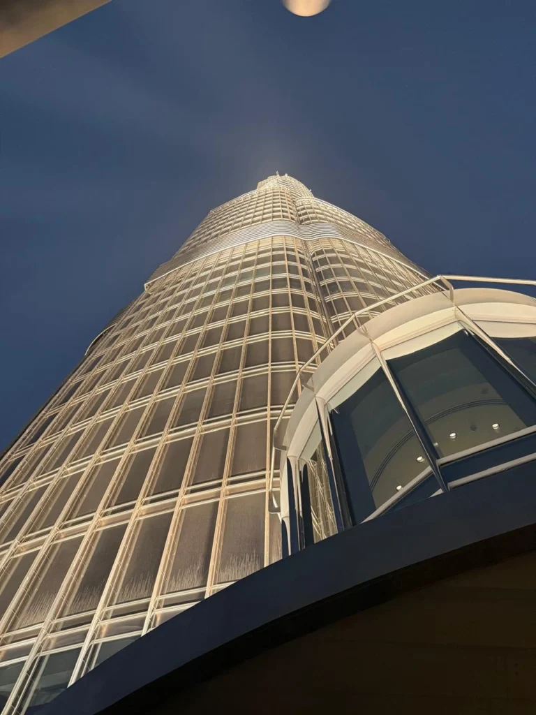 124th floor of Burj Khalifa