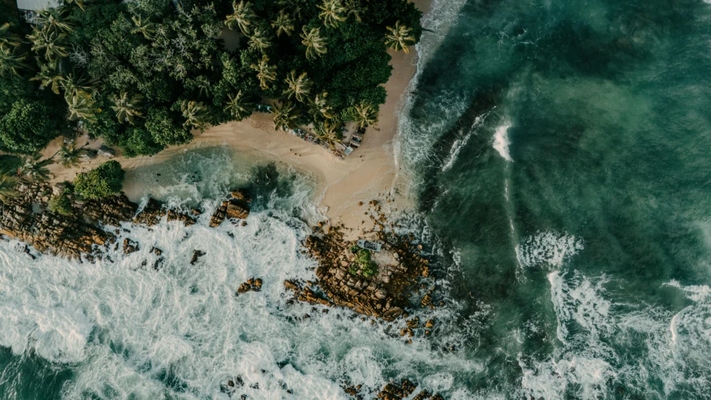 Tropical beach, Sri lanka
