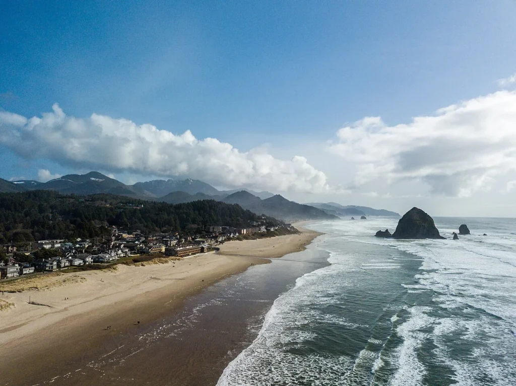 Haystack Rock at Cannon beach, Oregon