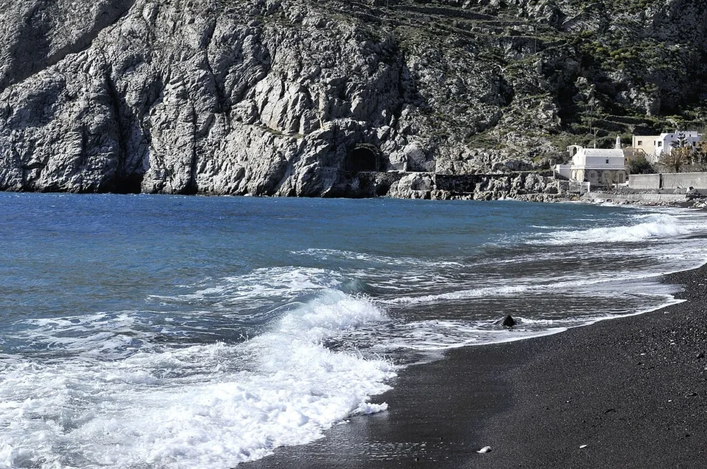 Kamari Beach, santorini