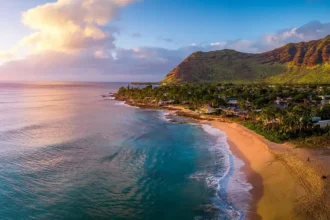 Cheapest Tropical Beach Destinations- Oahu North shore, Hawaii