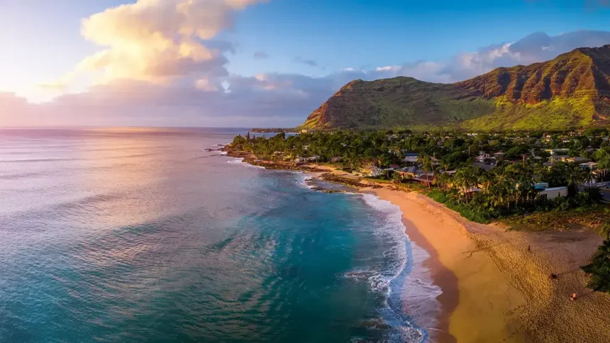 Cheapest Tropical Beach Destinations- Oahu North shore, Hawaii