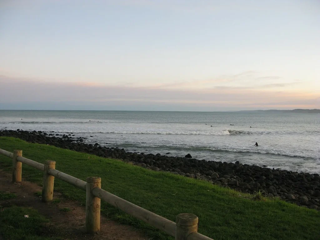  Raglan Beach, New Zealand- best time to surf worldwide