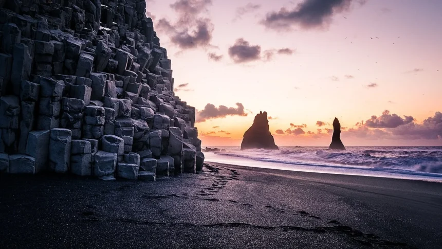 Reynisfjara Beach, Iceland- black sand beach destinations