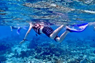 Snorkelling in Belize