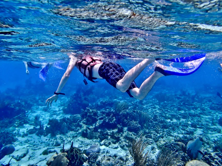Snorkelling in Belize