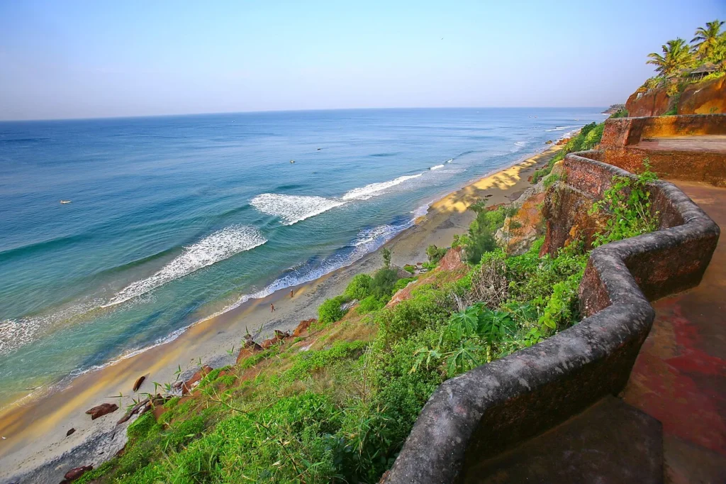 Varkala Beach Cliff