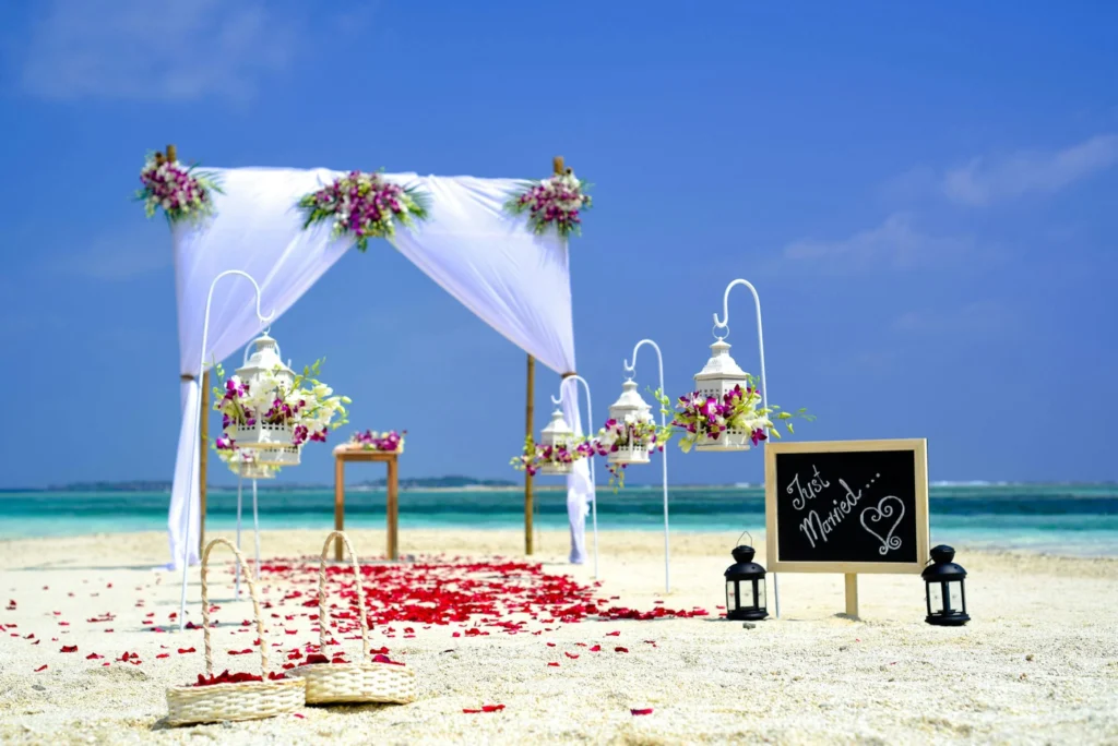 Beach wedding