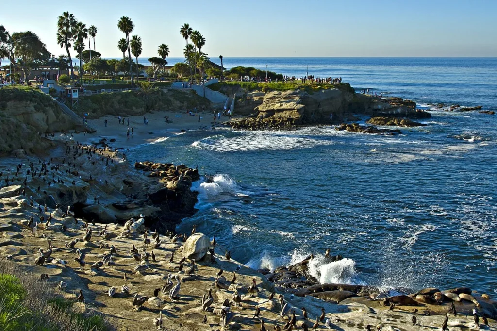 La Jolla Cove beach, California, USA