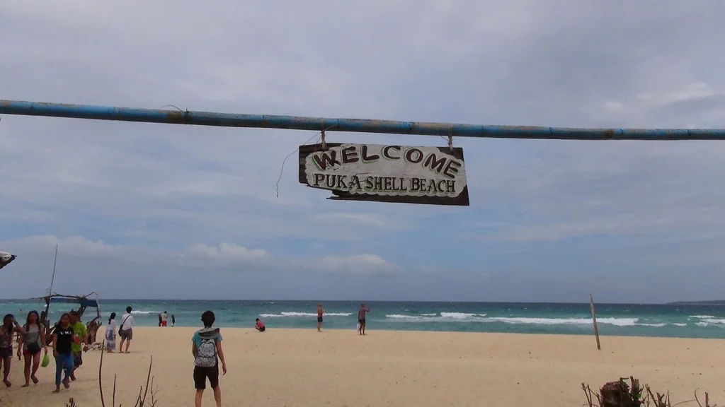 Puka Shell Beach, Boracay, Philippines