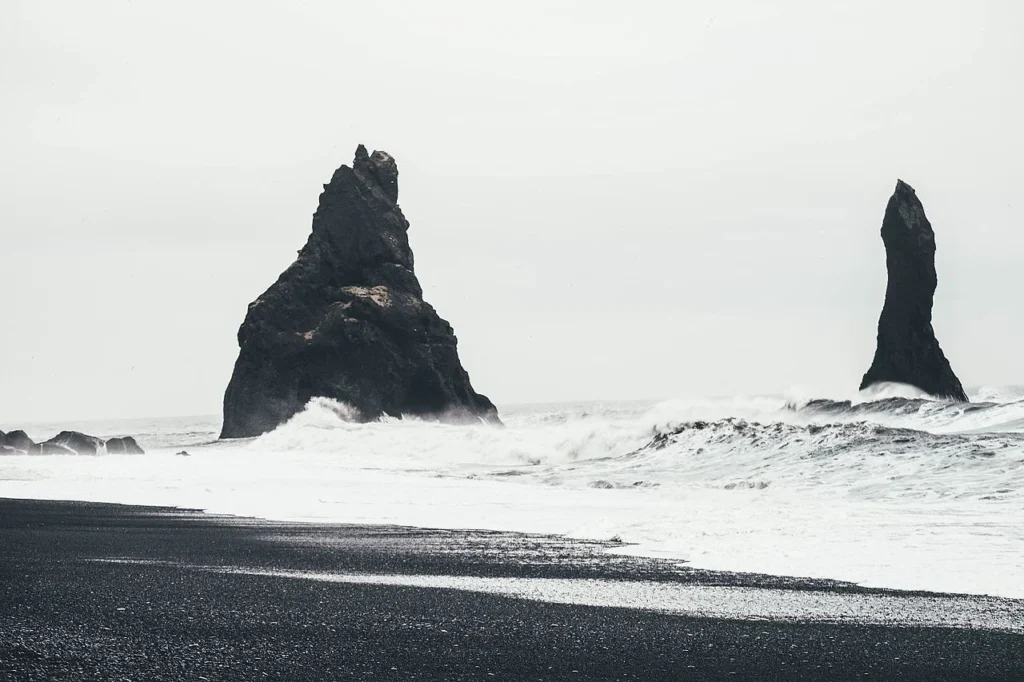 Reynisfjara black sand beach 